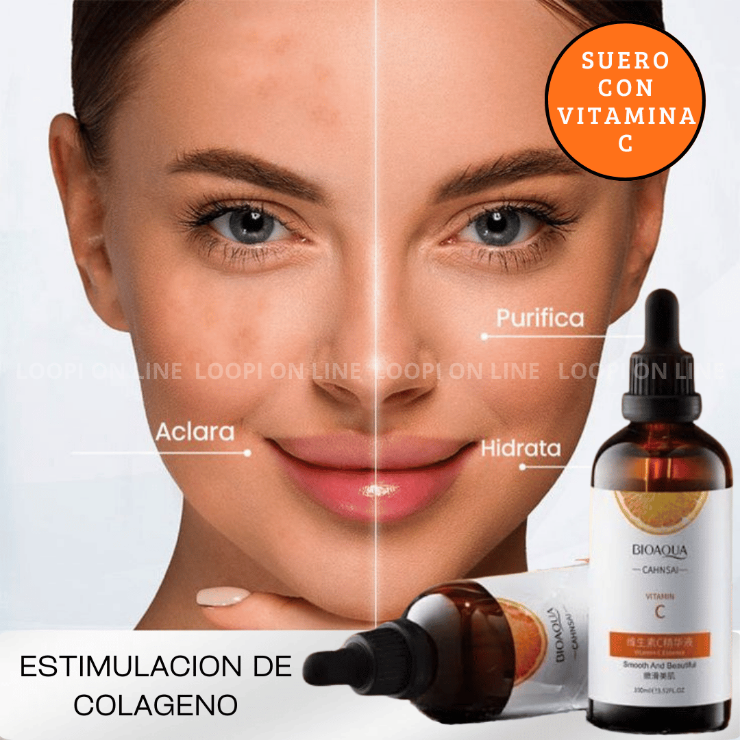 DESCUBRE EL PODER DEL SUERO DE VITAMINA C EN TU ROSTRO