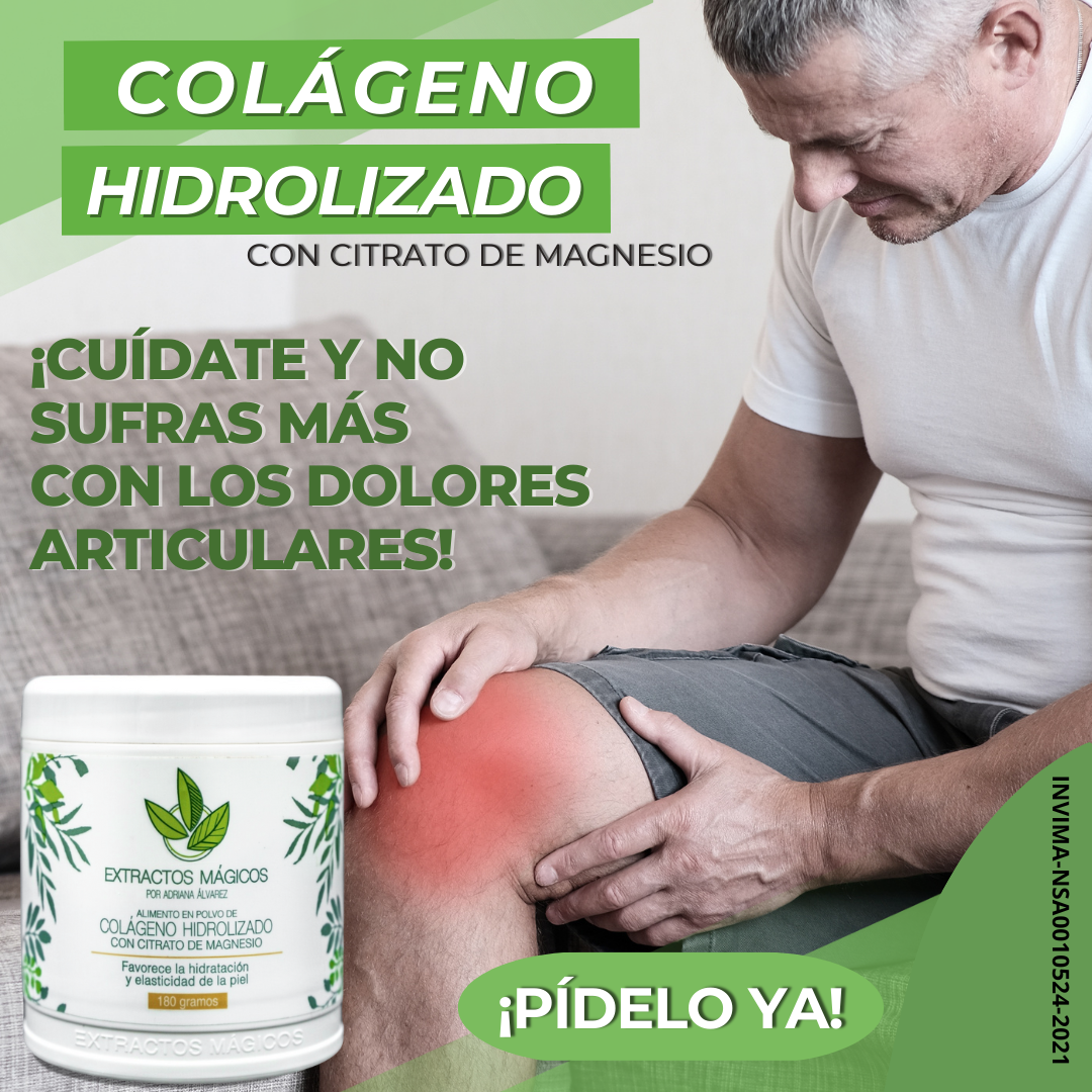 "REFUERZA TU BIENESTAR: COLAGENO CON MAGNESIO PARA EL CUIDADO ARTICULAR Y PIEL SALUDABLE