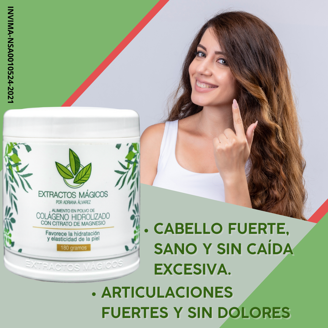"REFUERZA TU BIENESTAR: COLAGENO CON MAGNESIO PARA EL CUIDADO ARTICULAR Y PIEL SALUDABLE