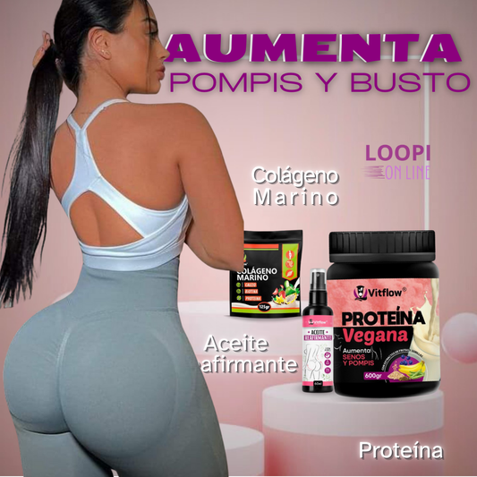 AUMENTA POMPIS + REAFIRMANTE DE BUSTO.