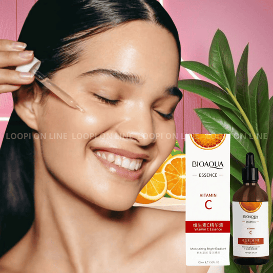 DESCUBRE EL PODER  DEL SUERO DE VITAMINA C EN TU ROSTRO